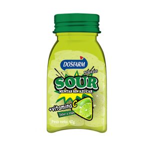 Mango Sour Mints Lozenge Sugar Free Mint Candy Custom Mints