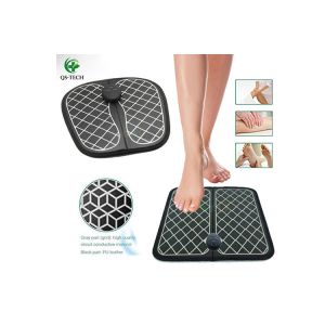 electrical foot massager with detachable control unit EMS electric mat foot