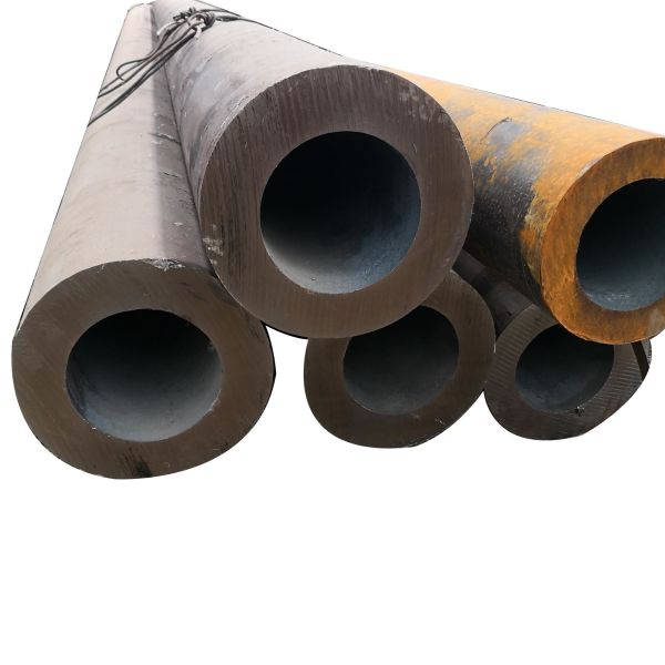 Buy DIN 1629 Cold Drawn Carbon Steel Pipe Round Seamless For Gas Industry at wholesale prices