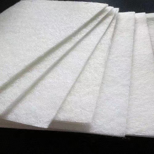 50m Singeing Polyester Filter Material 750gsm Felt Filter Fabric For Dust