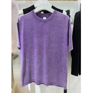 Custom Logo T-Shirts Graphic Plain Vintage T Shirt Washed Blank Tee Shirts for