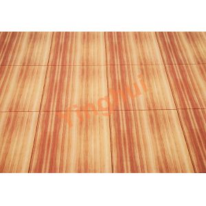 Multi Functional Sports Court Flooring Modular Plastic PP Wood Look Finished For