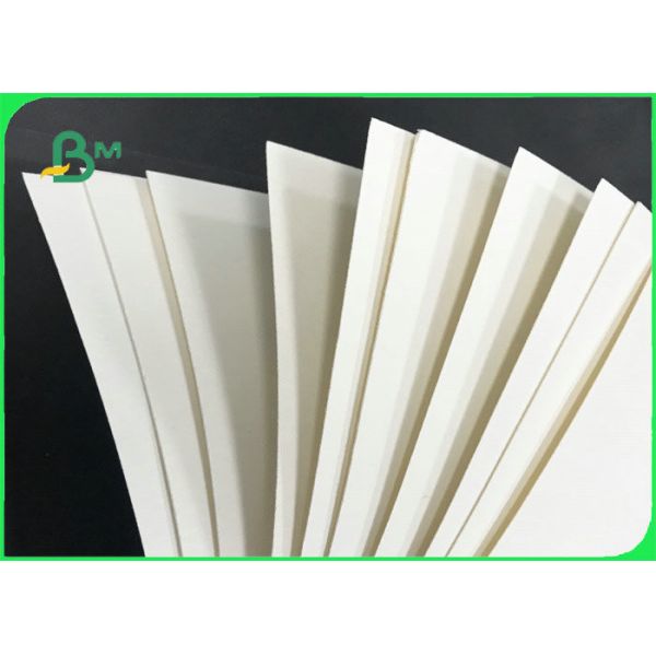 Buy Highly Absorbent 18pt 25pt Cream White Coaster Board For Beer Mat at wholesale prices