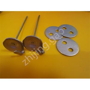 Lacing Self Locking Washer Thermal Acoustic Fireproofing Insulation Systems 25