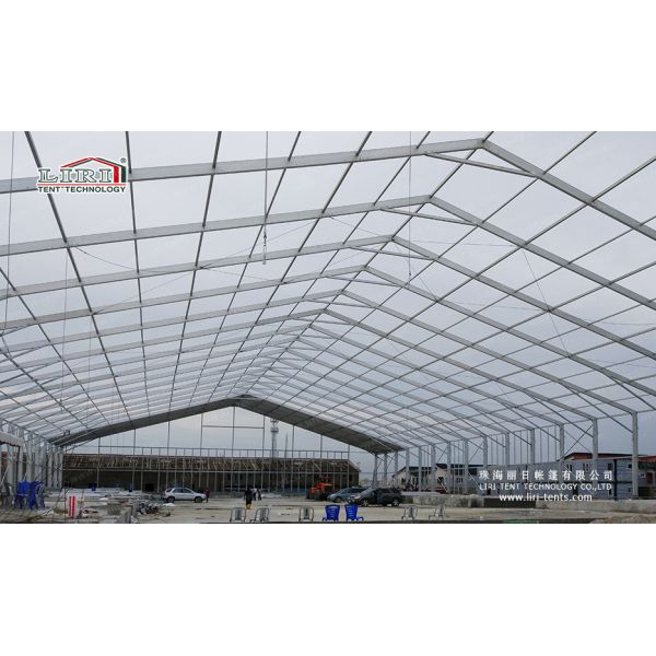 8000 People Big Church Marquee Tent with Air Conditioner in Nigeria , White