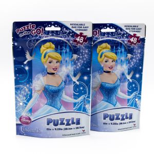 Colorful Printing Custom Materials Resealable Stand Up Zipper Pouches For Toys