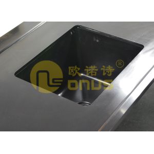 In chemical engineering black color drop In counter top sinks chemical