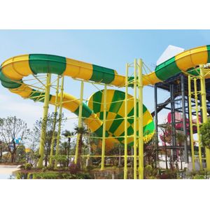 Quality Outdoor Aqua Tornado Funnel Water Slide for sale