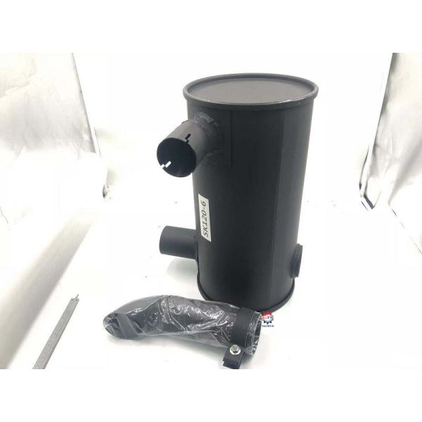 Buy SK120-6 Excavator Diesel Engine Exhaust Muffler at wholesale prices