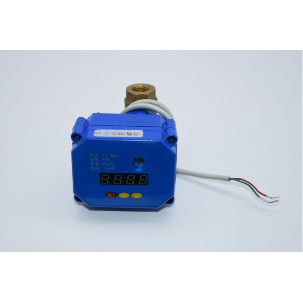 Miniature Electric Dn8 Brass Motorized Ball Valve With Switch