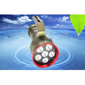 Quality Waterproof Underwater Dive Lights Underwater 100M Portable Diving Torch for sale