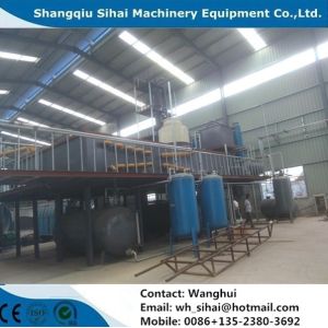 High Yield LCO to Diesel Distillation Plant 150sqm Installation Area and Large