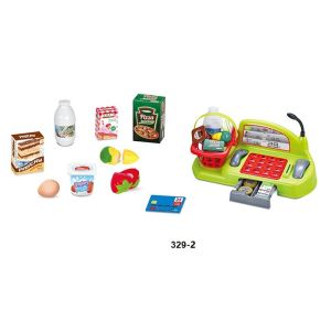 W / Cash Register Age 3 Children'S Play Toys , DIY Cutting Food Play Kitchen
