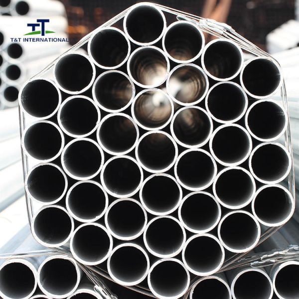 Pipeline Systems Galvanised Steel Tube , Galvanised Metal Tube 33mm High