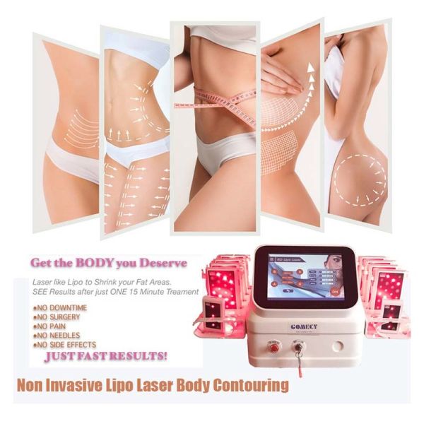 Buy Dual Wave Lipo Laser Slimming Machine 3d 5d 650 780 940 980 808nm at wholesale prices