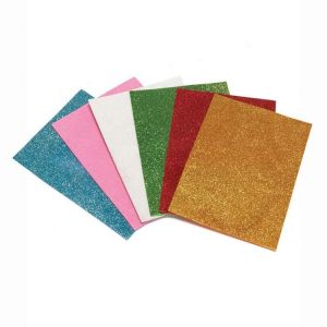 Durable Eva Foam Paper Environmental Friendly , Glitter Foam Sheets for DIY