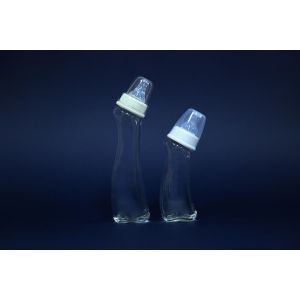 Premature Baby Sterilize Glass Feeding Nipple Bottles BPA Free