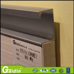 Quality dresser powder coated interior foggy siver aluminum furniture handle for sale