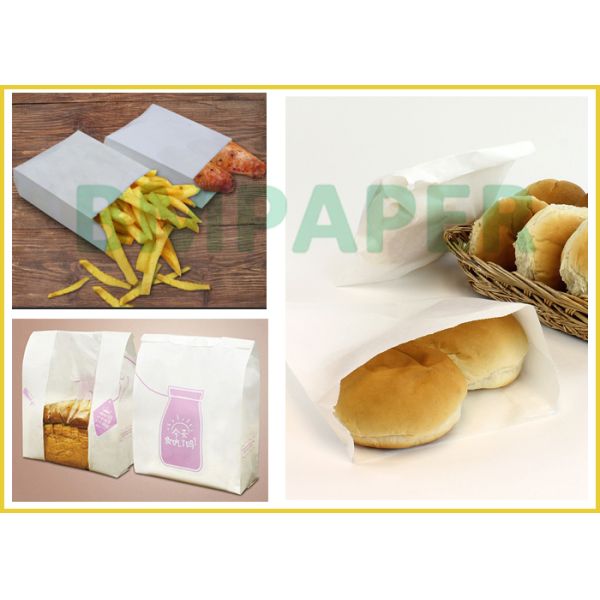 70gsm 80gsm White Kraft Paper For Carrier Bags Outstanding Strength 800 x 1000mm