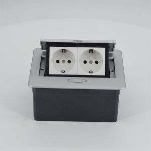 Quality OEM/ODM Modern Office Essential BNT Popup Power Socket with 2 Embedded AC OutletsEU/UK/US/CN16A/10A/6A Rated Current for sale