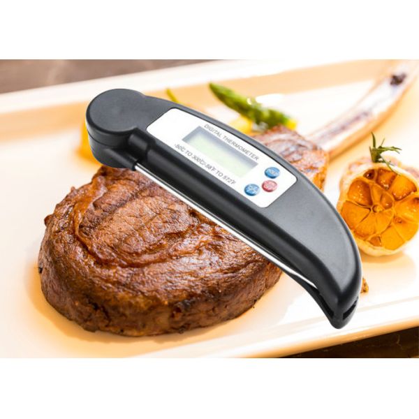 Buy Stainless Probe LCD Screen Grill BBQ Digital Food Thermometer at wholesale prices