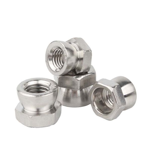 304 Stainless Steel Twist-Off Anti-Removal Nut M6-M12 Durable Design ISO Standard