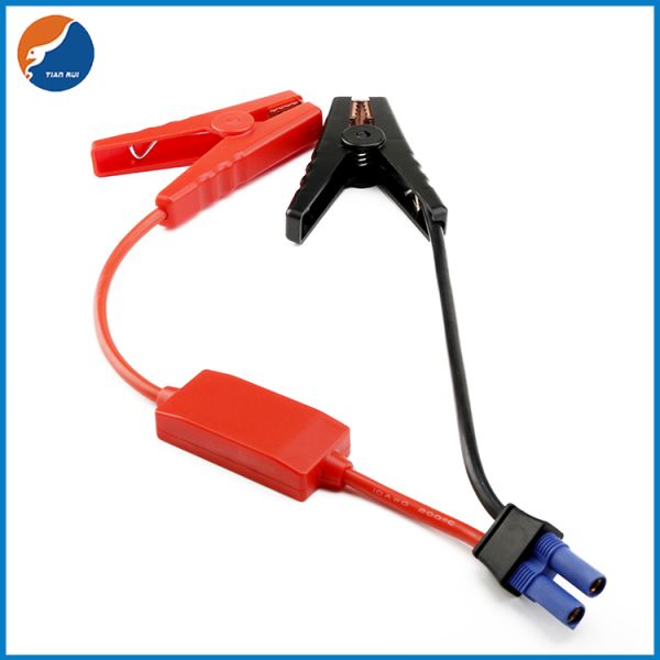 12V EC5 Truck Car Emergency Jump Starter Cable Alligator Clamp Clip With Battery