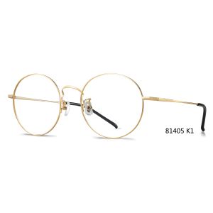 CLASICAL ROUND EYE METAL FRAMES FASHIONABLE MEN WOMEN MYOPIA EYEGLASSES