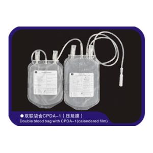Disposable Double Blood Draw Bag 150ml-500ml Class IIb Classification