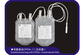 Buy Disposable Double Blood Draw Bag 150ml-500ml Class IIb Classification at wholesale prices