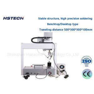 Quality Timing Belt Shinano Motor PCB Soldering Robot Meanwell Driver Grey Color New Condition HS-S5331R for sale