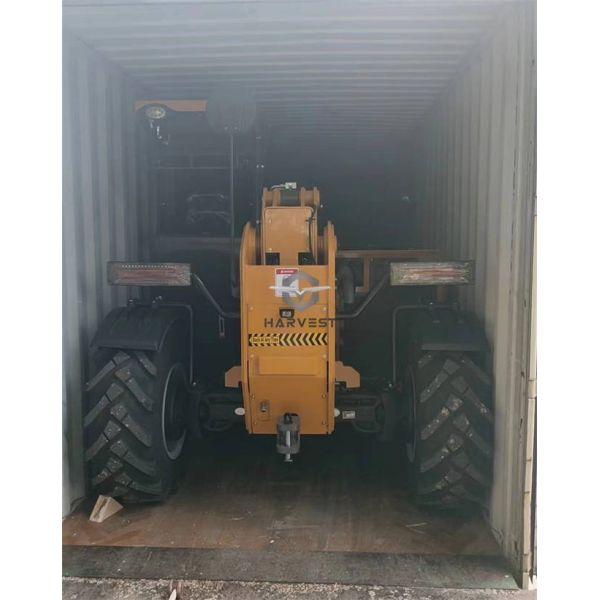4x4 Telehandler Forklift T3007 With Snow Blade Euro 5 Engine For Europe