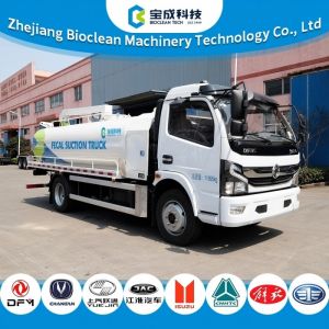 8.2m3 8200L 12tons Sewage Vacuum Pump Truck With EQ1125SJ8CDC Chassis