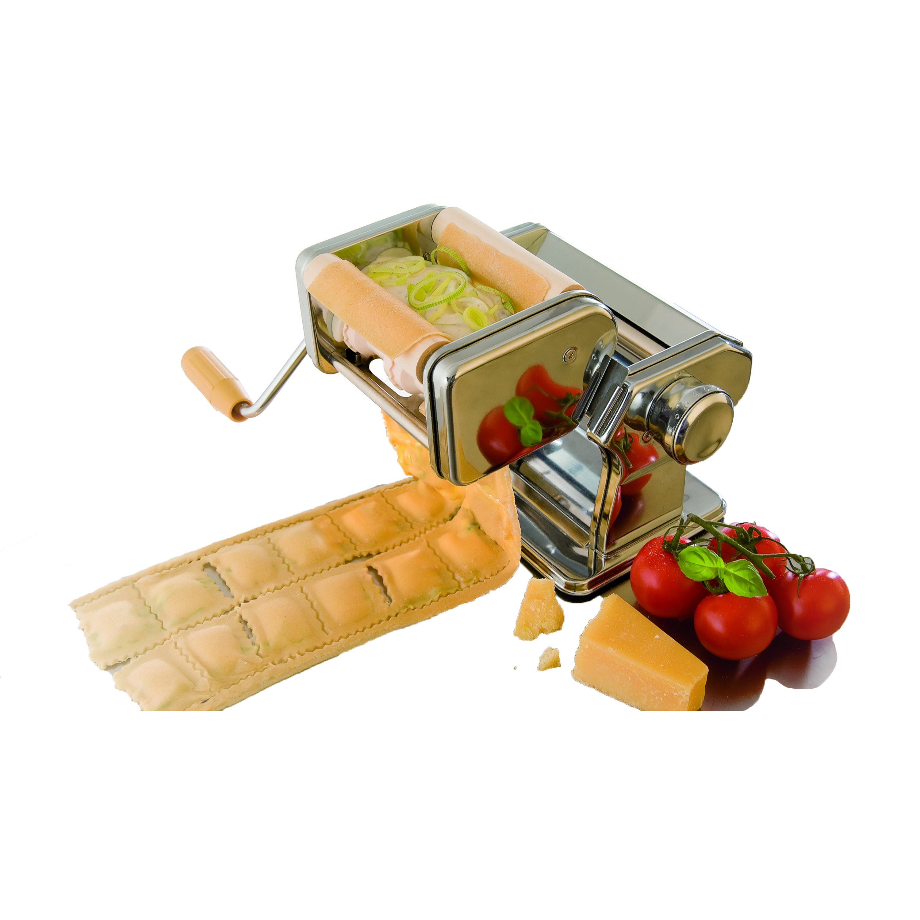 Quality Spaghetti Fettucini Ravioli Pasta Maker Lasagnette Manual Operated for sale