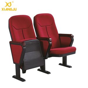 China ISO14001 Padded Upholstery Folding Auditorium Lecture Hall Seating With PP Shell on sale