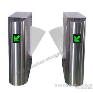 Quality CE Approved 304 Stainless Steel Swing Turnstile All-in-one Electronic security entrance turnstile sliding gate for sale