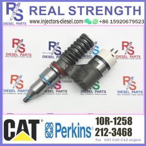 10R-1258 10R-1259 common rail excavator fuel injector for CAT C10 C12 engine