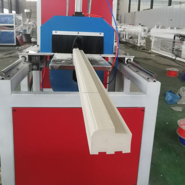 High Output PVC Door Frame Extrusion Machine With Automatic Temperature Control