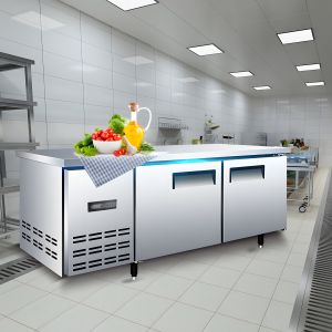 Under Counter Refrigerator with Chiller and Double-Temperature Refrigeration
