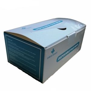 Disposable Non Woven Fabric Face Mask , Hypoallergenic Disposable Medical Mask