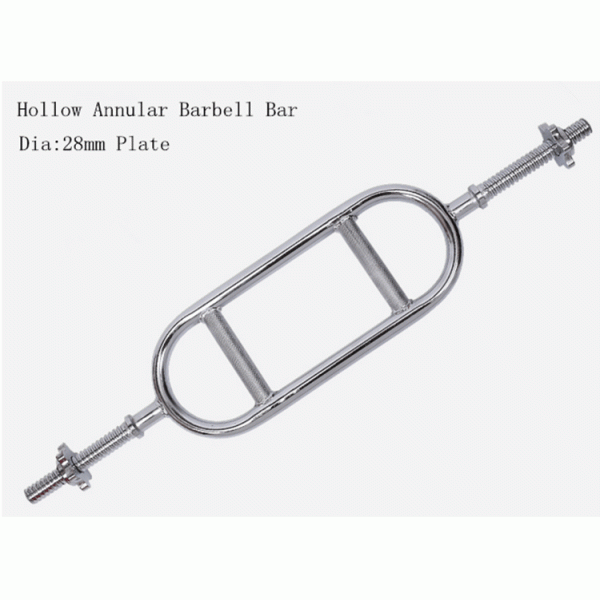 chrome 28mm dia handle barbell plate ,50mm dia olympic plate with weightlifting bar