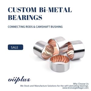 Connecting Rods Bimetal Bearings Thin Walled Camshaft Bushing