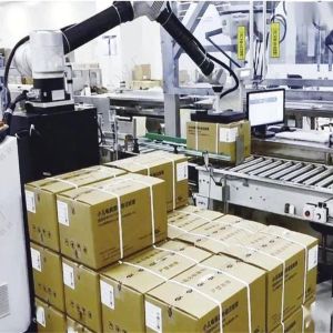 Robot Palletizer For Cartons Palletizing Robotic Palletizing System Move Robot