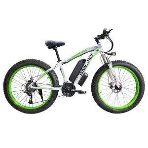 TZ30 Derailleur Electric Bike With Fat Tyres Alu6061 Frame Multishift
