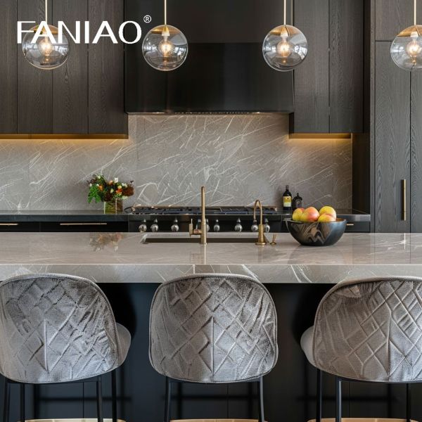 Modern Luxury Ready To Assemble Interior Furniture Flat Pack Cabinet Design Cupboard Kitchen Cabinets