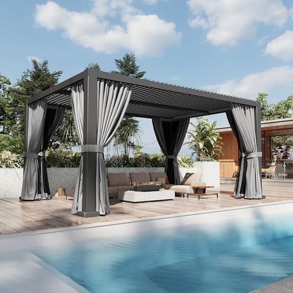 Buy Easy Installation Aluminum Alloy Pavilions Perfect Blend Of Durability And Aesthetics at wholesale prices