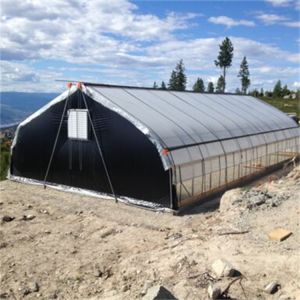 100% Shading LED Grow Herb Greenhouse With Blackout System