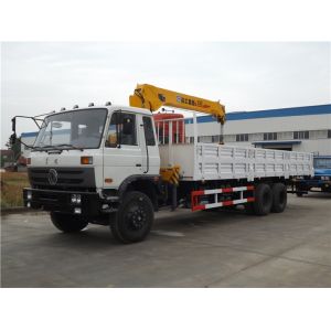 China SGS Heavy Duty Crane Truck  12 Ton Crane Truck Folding on sale