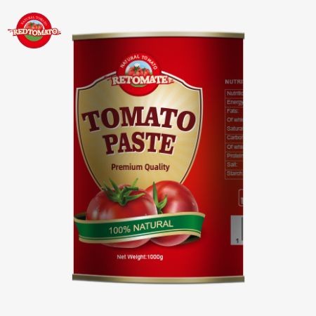 Buy Top-Grade 1000g Tin-Canned Tomato Paste At Preferential Prices Offering Customized OEM Services at wholesale prices