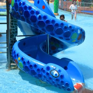 Outdoor Water Amusement Park Play Area Carnivals Water Toys Snake Fiberglass
